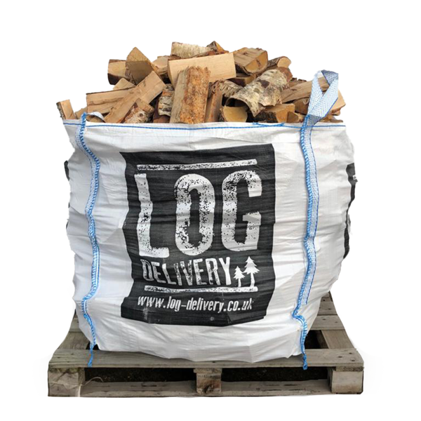 Kiln Dried Birch Bulk Bags Logs - Poynton delivery